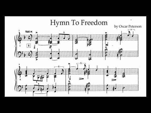 hymn to freedom sheet music